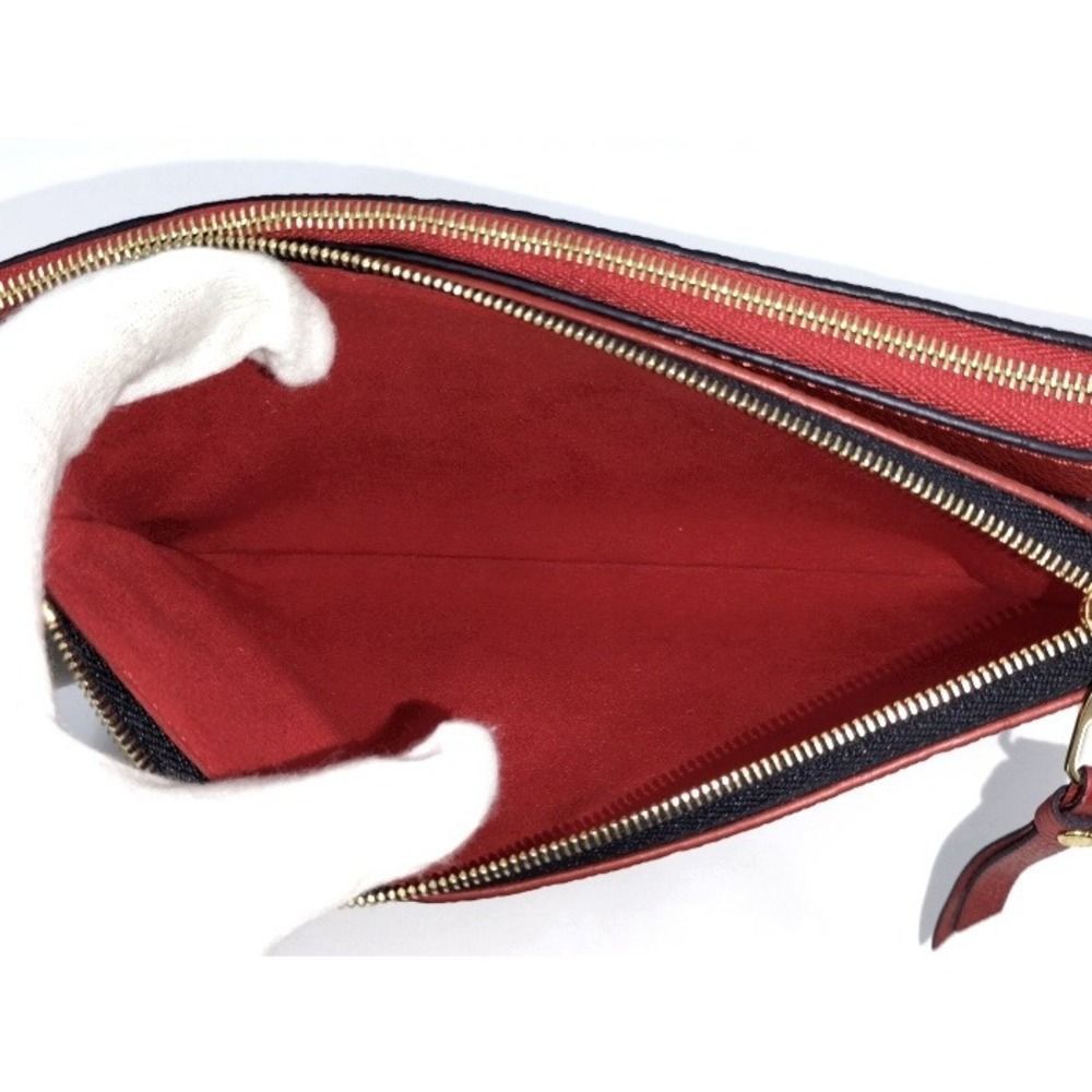 Louis Vuitton Pochette Double Zip Marine Rouge Emplant - Picture 8 of 10